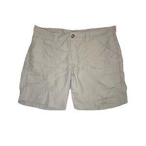 American Outback Women's Hiking Shorts Tan Nylon Size L